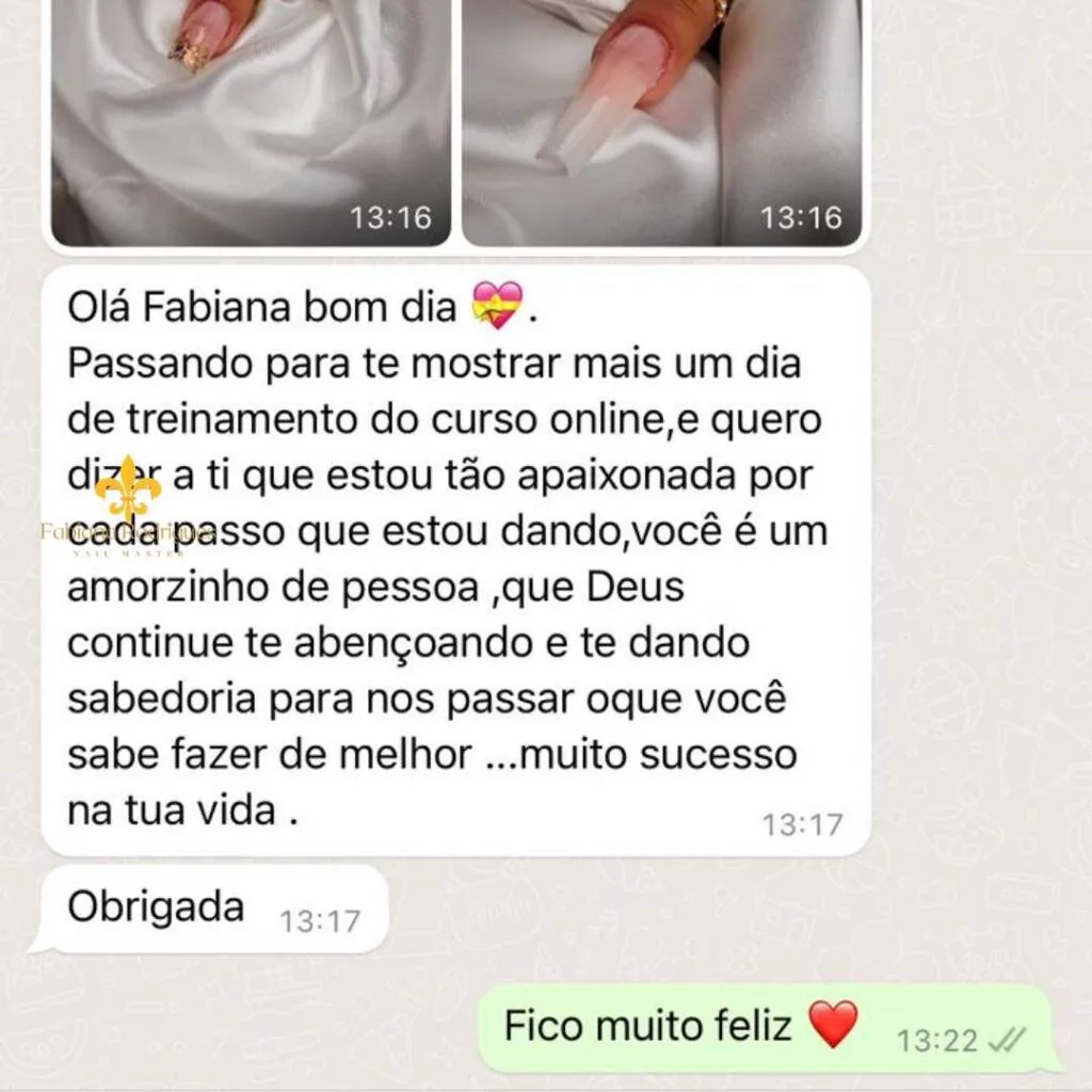 Depoimento de aluna